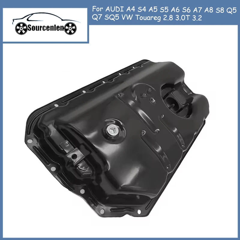 

Brand New Engine Oil Sump Oil Pan Lower for AUDI A4 S4 A5 S5 A6 S6 A7 A8 S8 Q5 Q7 SQ5 VW Touareg 2.8 3.0T 3.2 06E103604K