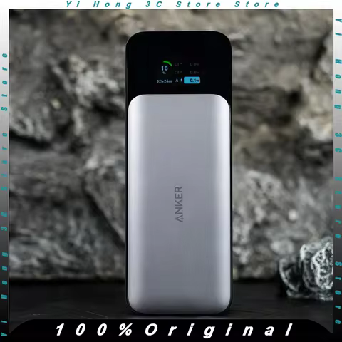 Anker Prime 737 Power Bank 24000mAh 140w PD Two-Way Fast Charger Portable External Battery Mobile PowerBank For iPhone17 MacBook