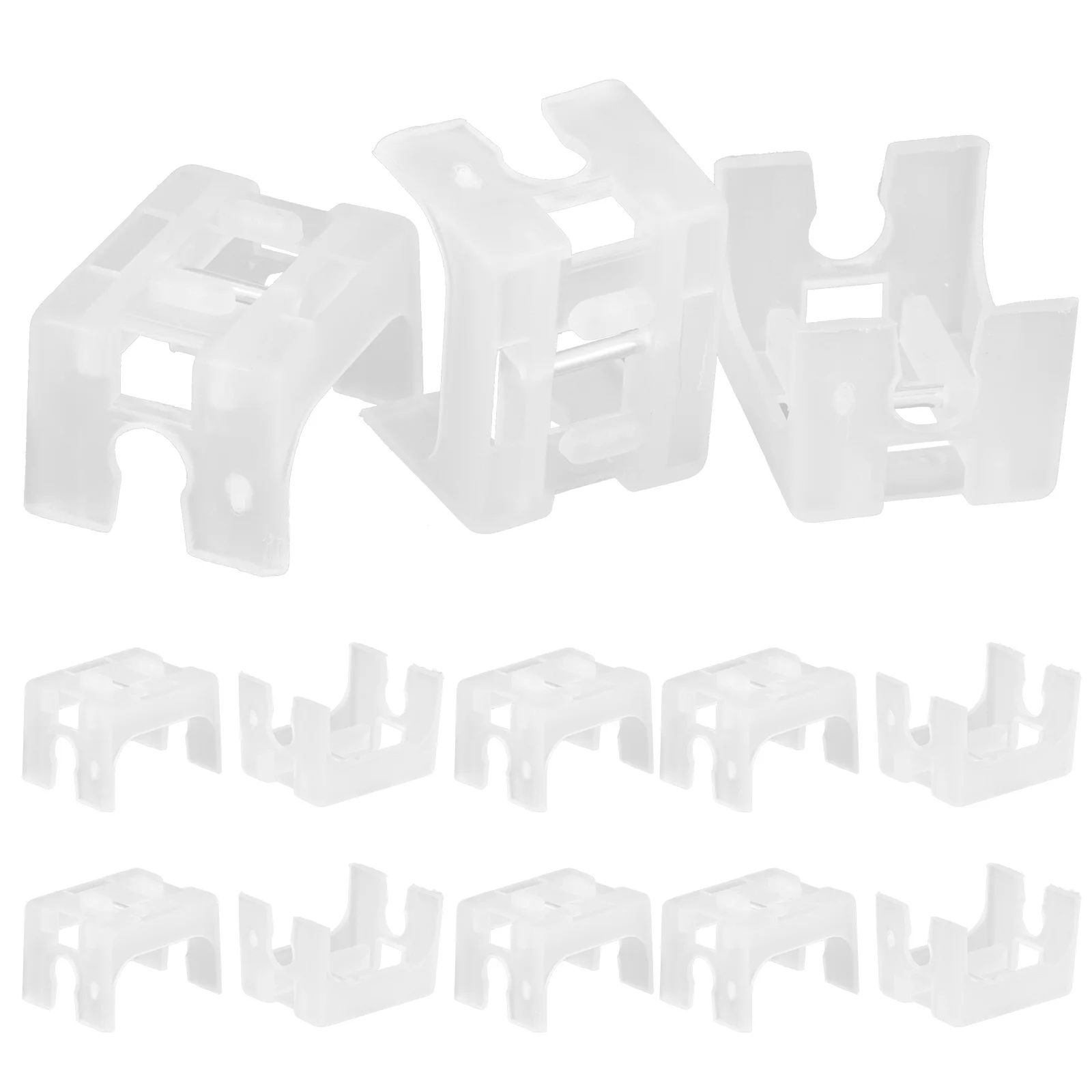 

15pcs Blind Cord Holders For Vertical Blinds Fixing Base Replacement Parts Rope Winder Accessory Sturdy Transparent Blinds