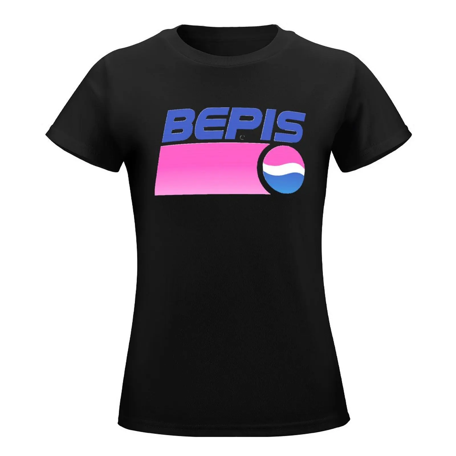 Bepis Cola Official Logo T-Shirt oversized vintage clothes cute t-shirts for Women