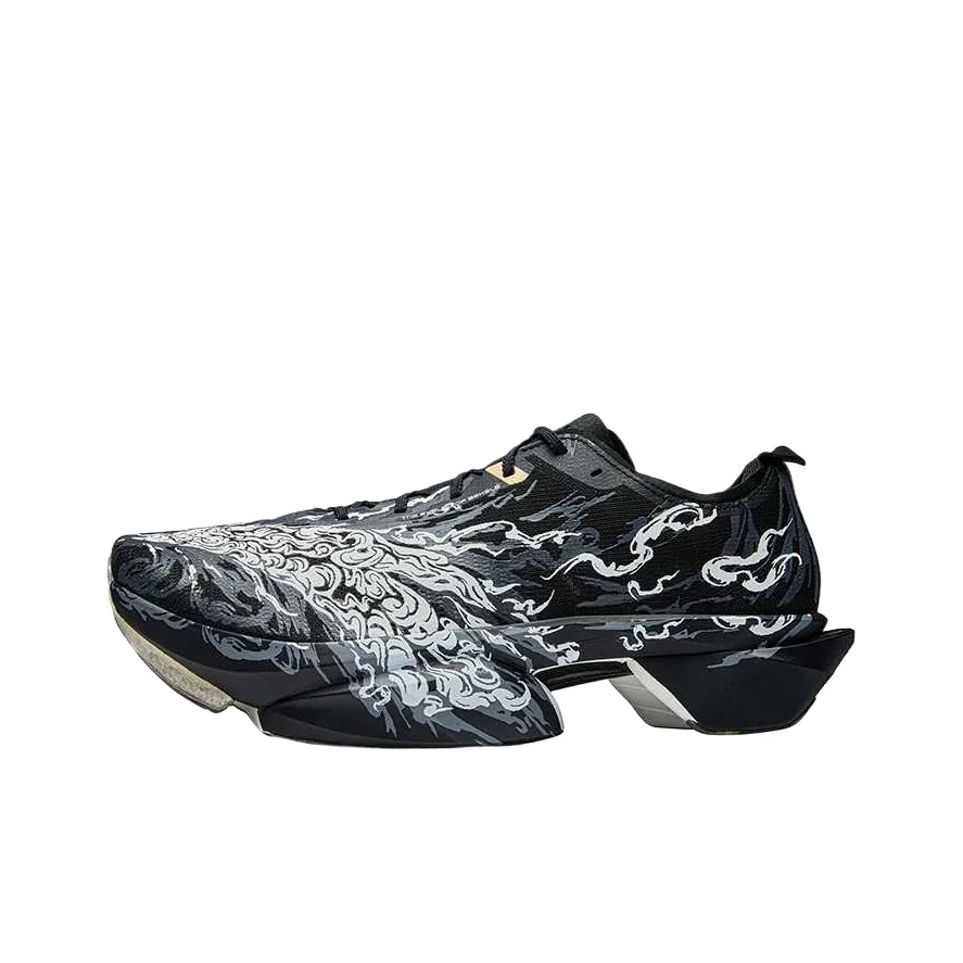 ANTA C10 PRO 2 Running Shoes Men's Low Top Basic Black/Papyrus White 112635574-1