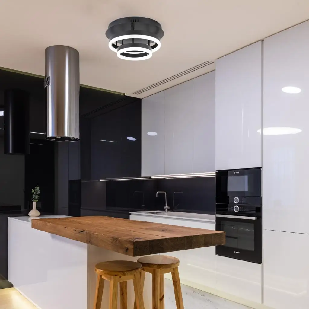 Lustre led en forme d'éventail