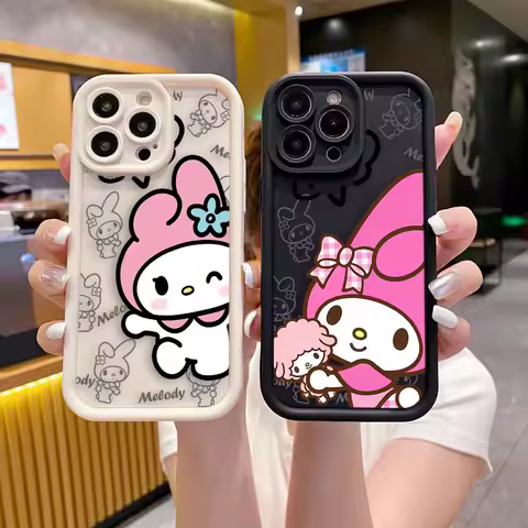 Cartoon Cute My Melody Phone Case For Infinix TECNO POP 8 CAMON 20 SPARK 10 20 SMART 5 6 7 8 HOT 10 20 30 30I PRO VIP 4G 5G Case