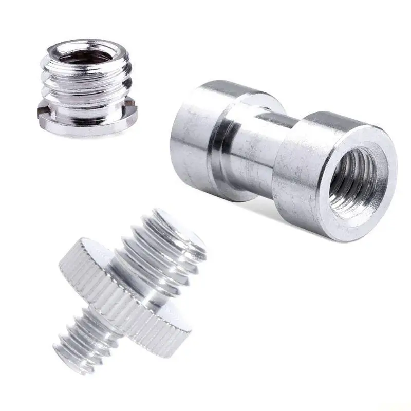 B03F Universal Camera Conversion Screw 1/4 Male to 3/8 1/4 Male Screw Tripod Monopod