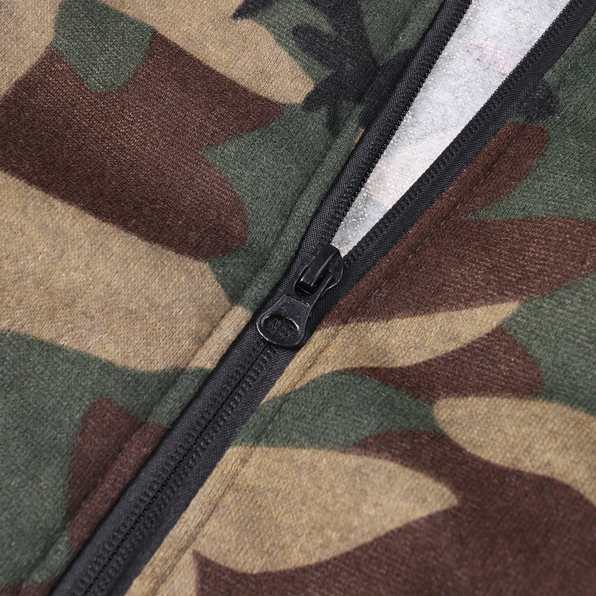 

Mens Camouflage Hoodie Coat Zipper Sweatshirt Outdoor Jacket Size Xl Fashion Athletic Fit Comfortable Drawstring Hooded Casual