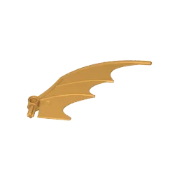 

Строительные блоки Gobricks GDS-90083, часть корпуса существа, крыло дракона 8 x 10 [проланный] совместим с lego 55706 Технический