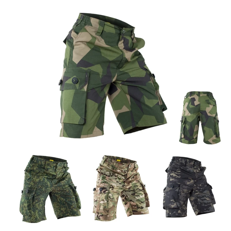 Swedish Camo M90 Tactical Shorts Mtp Army Fan CS Game Shorts EMR Outdoor Summer Hunting