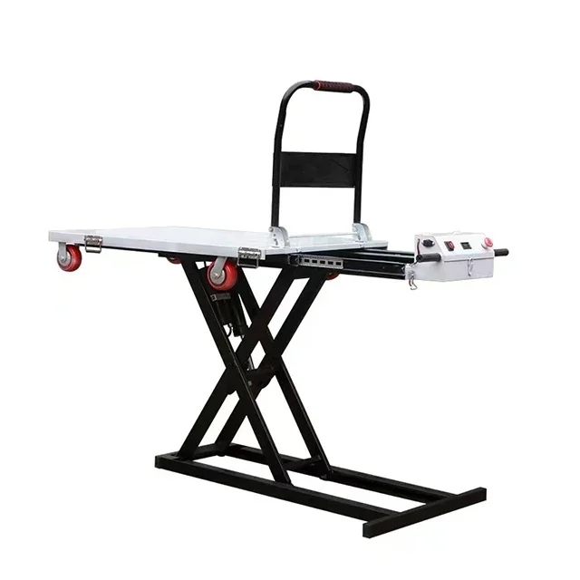 

High Quality handcart carrying electric hydraulic lifting platform hydraulic scissor type lifting platform