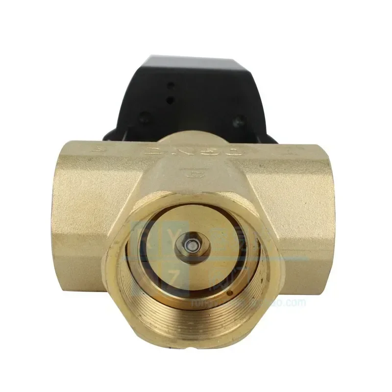 

НОВЫЙ пропорциональный встроенный электрический трехходовой регулирующий клапан, процентный аналоговый трехходовой клапан, переходной клапан