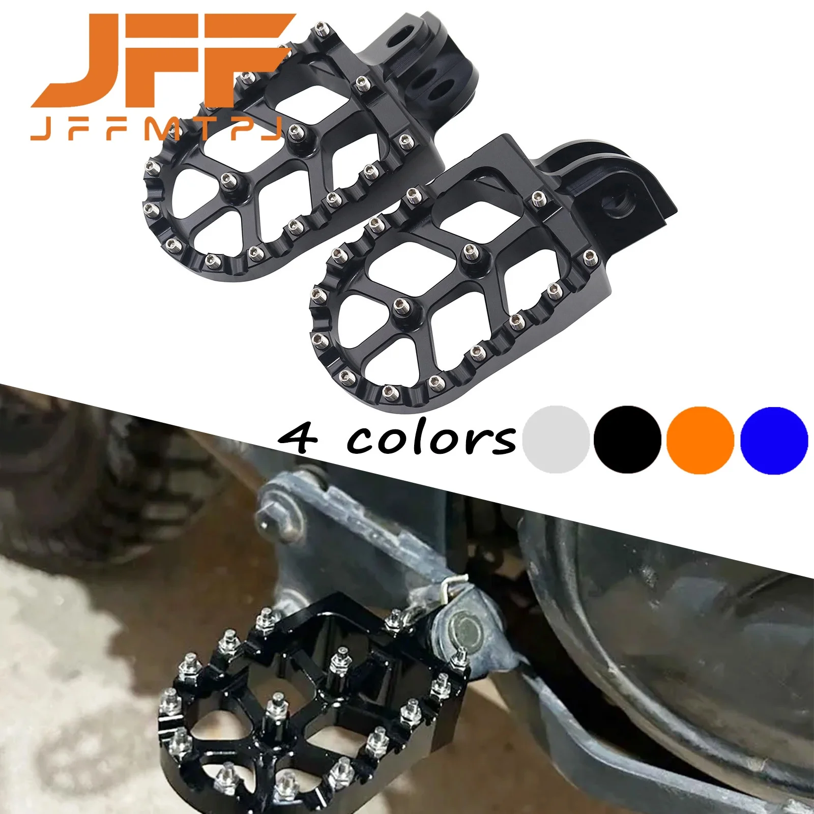 Motorcycle CNC Foot pegs Foot Rests Pedals For KTM 50SX 65SX 85SX EXC EXCF SX XC XCF 125-530 690 950 990 1050 1090 1190 1290 R S