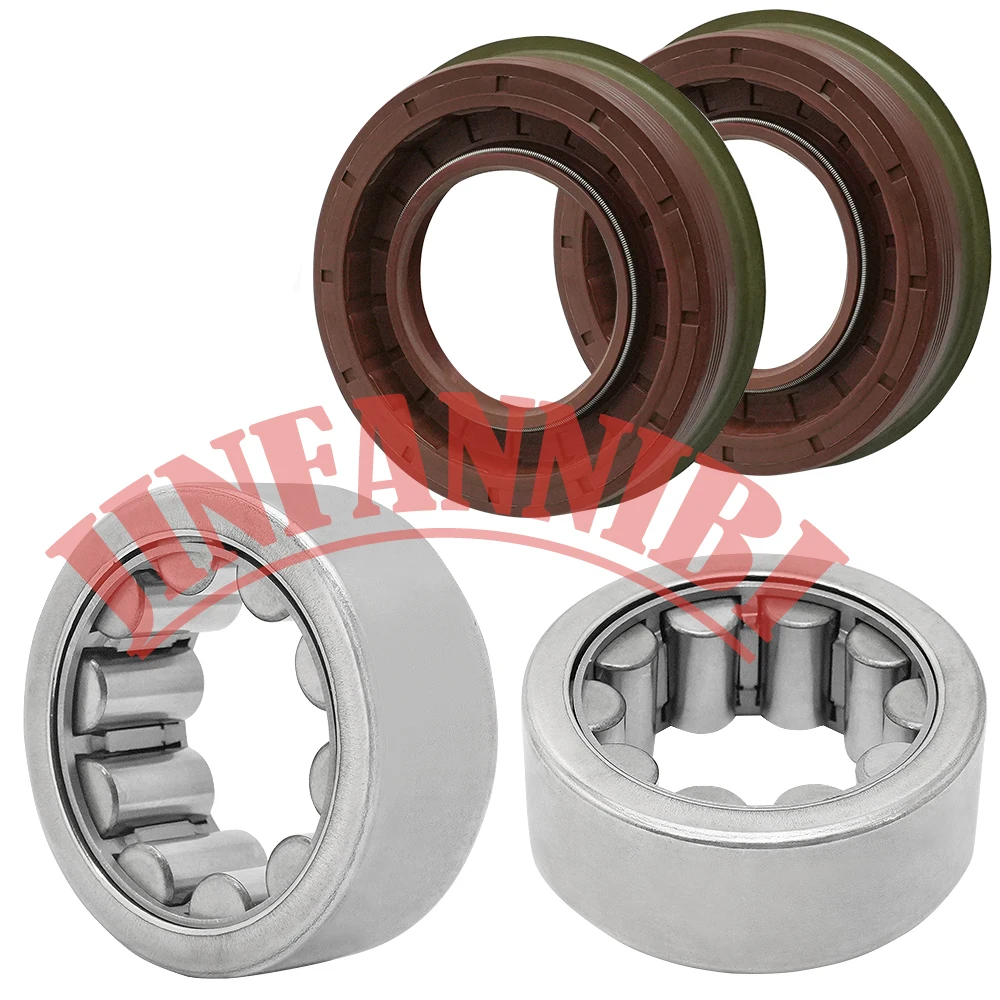

Rear Axle Wheel Bearing Seal Driver & Passenger Kit For Ford F150 9.75 Ring Gear