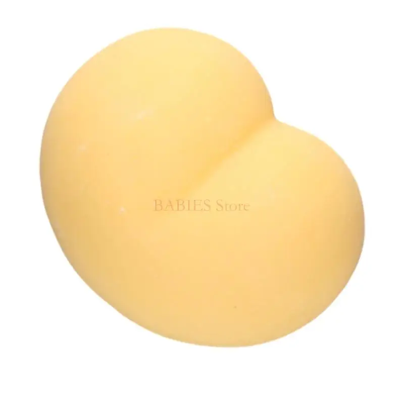 C9GB Stretchy Peach Butt Soft Squeezable Toy TPR Fruits Toy Kids Stress Relief Toy