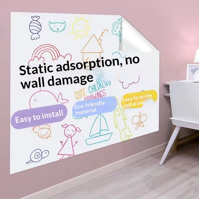 

Static Wall Protection Film Does Not Damage White Walls Waterproof Wall Stickers Anti Kick Dirty Wall Stickers Whiteboard Sticke