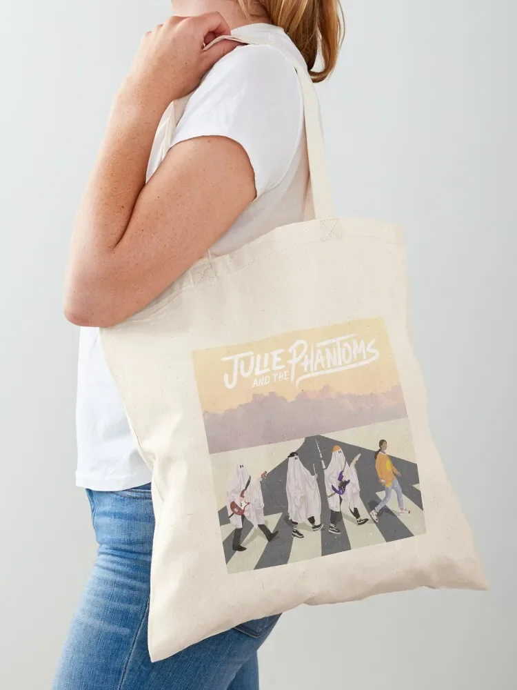 Julie and The Phantoms on Abbey Road Tote Bag eco pack supermarket folding bag shoping bag