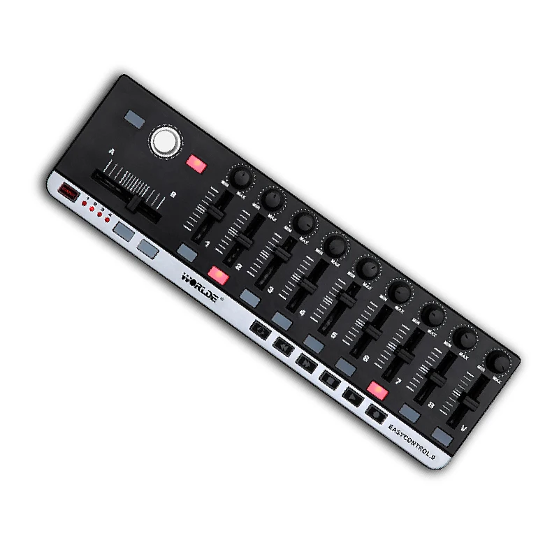 Worlde EasyControl.9 MIDI Controller Portable Mini USB 9 Slim-Line Control MIDI Keyboard Instruments Electronic Organ Piano