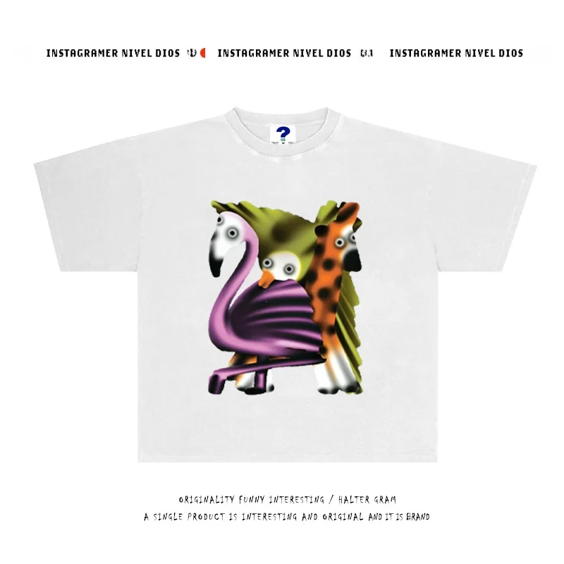 

Abstract Art Illustration Oversize Trendy ort Sve T-irt Unique Personali ter Am Men's Faion Sun Protection Clot...