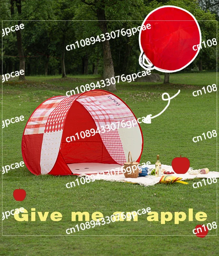 

Portable Automatic Quick Open Shade Tent Outdoor Camping Sun Protection Cute Ins Wind