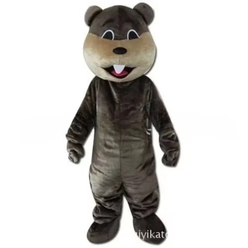 

Disney Beaver Mascot Costume Cartoon Animal Cosplay Fancy Suits Full Set New Adult Christmas Halloween Masquerade Party Outfits