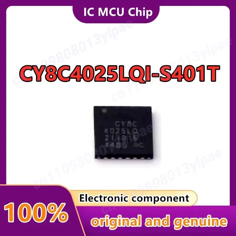 

CY8C4025LQI-S401T Упаковка QFN-24 ARM Cortex-M0, флэш-память 24 МГц: 32K@x8bit, новые оригинальные, 10 шт.