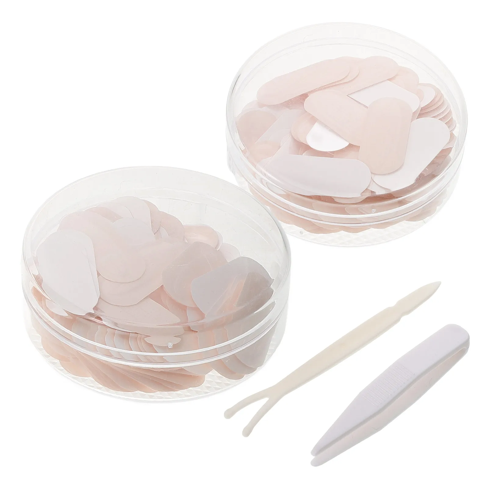 2 Boxen doppeltes Augenlidband, unsichtbares klebriges Augendeckelband, bequeme, selbstklebende Deckel-Lifting-Behandlung für Augenlid mit Kapuze