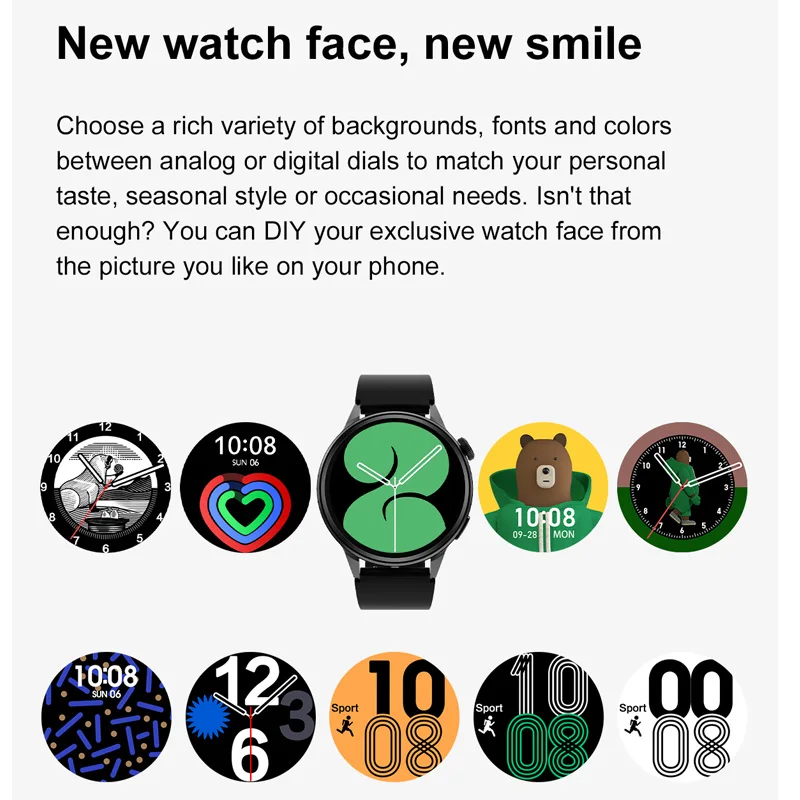 Reloj inteligente DT4 + para hombre, rastreador GPS 390*390, llamada Bluetooth, NFC, asistente de voz, contraseña, carga inalámbrica, reloj inteligente para mujer