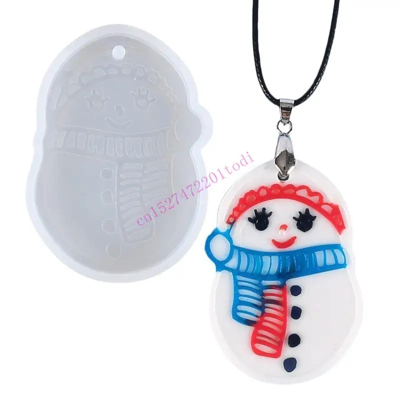 

DIY Рождественская серия брелок силиконовая эпоксидная форма DIY украшения кулон форма для изготовления ювелирных изделий для