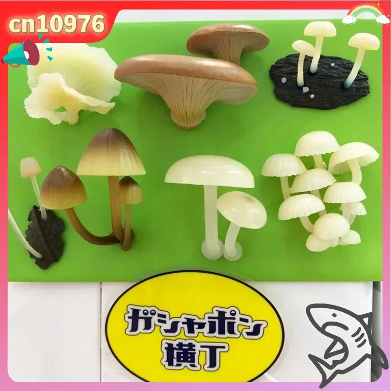 Japanse Ikimon 'Glow Mushrooms' Serie Gachapon Magnetische Bioluminescerende Schimmels Decor Re-Release Toy Collectible Action Figure