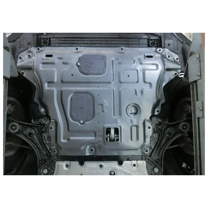 أعلى جودة سبيكة تحت محرك الحرس قطعة من نسيج مجلس سبلاش درع الطين الحاجز لوحة لوحة لفورد فوكس 2019-2022 1.5L 1.0T