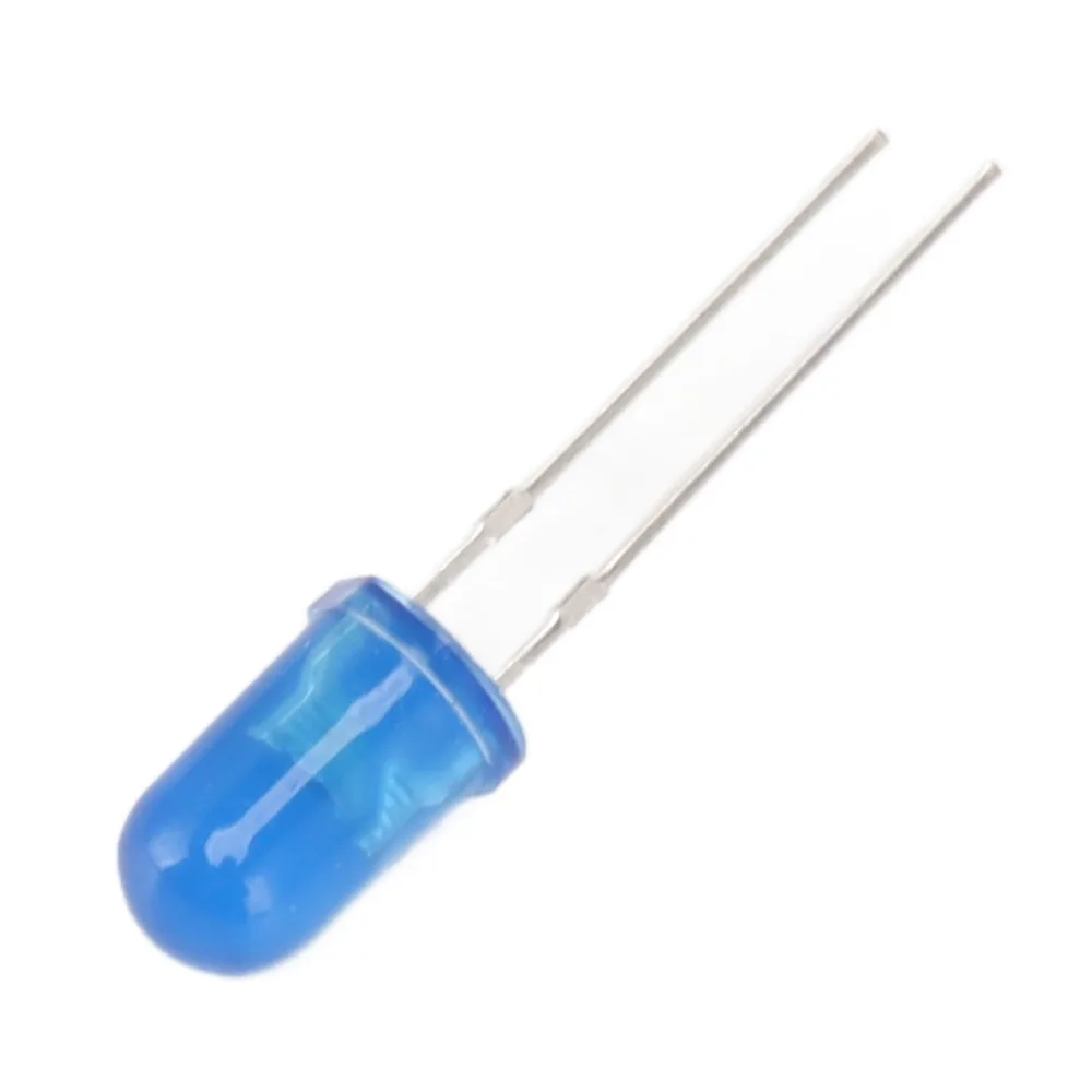 300PCS Durable ABS 5mm LED Diodes 5 Color LED Diode Lights Light Emitting Diodes Electronics Parts