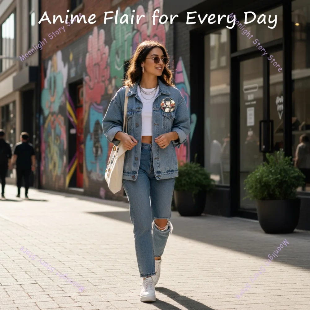 جينشين إمباكت أنيمي ميرش شارة كاميساتو آكا قلادة بروش للإكسسوارات على ظهره هدية ساحرة لمحبي التجميع