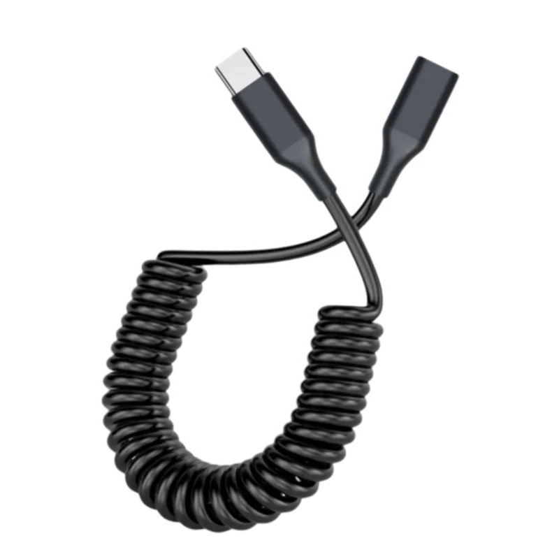  Flexible Type C Extender Cable USB C Male To Female 44cm-150cm for Smartphones
