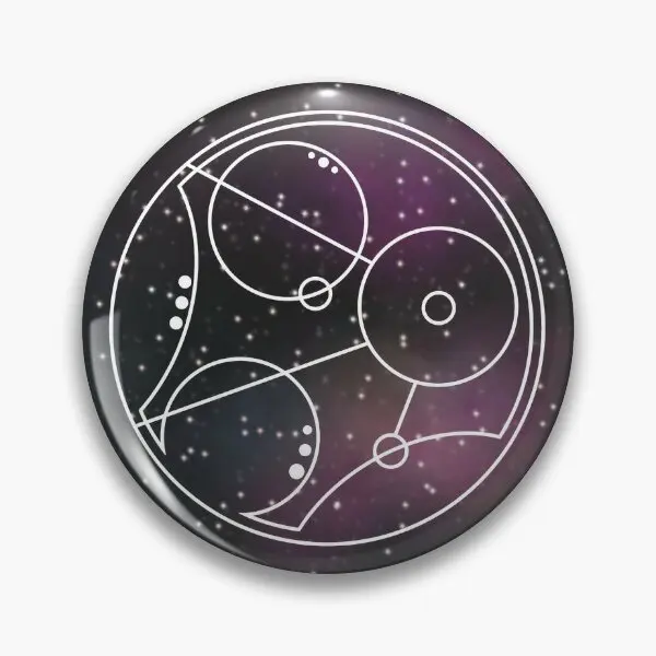 Мягкая булавка для воротника или лацкана Timelord In Circular Gallifreyan