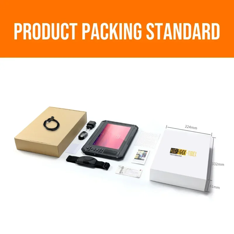 OEM T101EX Explosion Proof Camera Atex Certified 1000nit High Light Nfc Reader Portable Barcode Scanner Rugged Car Tablet PC - view 5