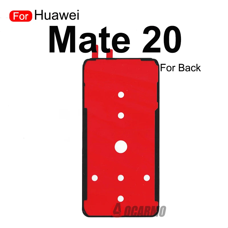 For Huawei Mate 20 Pro Mate20Pro LYA-AL00 Front Frame Lcd Screen Waterproof Sticker Back Cover Adhesive Glue