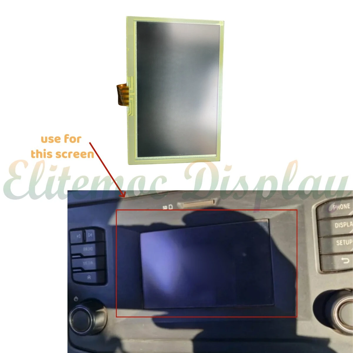 

5" Display For SCANIA_AUS4 NTG Radio CD Sat Navigation System Truck Entertainment Basic