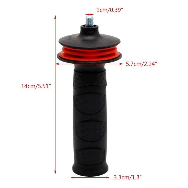 A2BE 10mm Thread for Power Tools Attachment Grinder Sander Handle Tool