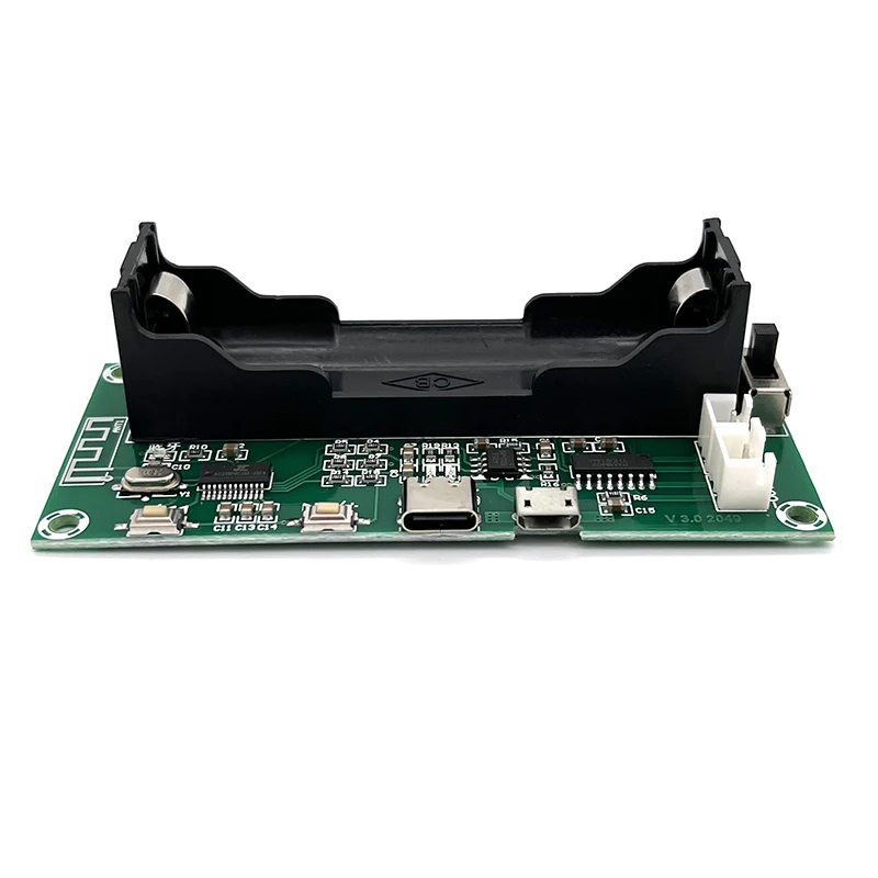 PAM8403 Amplifier Board 2*3W 2.0 Channel Stereo Class D Audio Amplifier Bluetooth 5.0 18650 Battery Holder Speaker A153