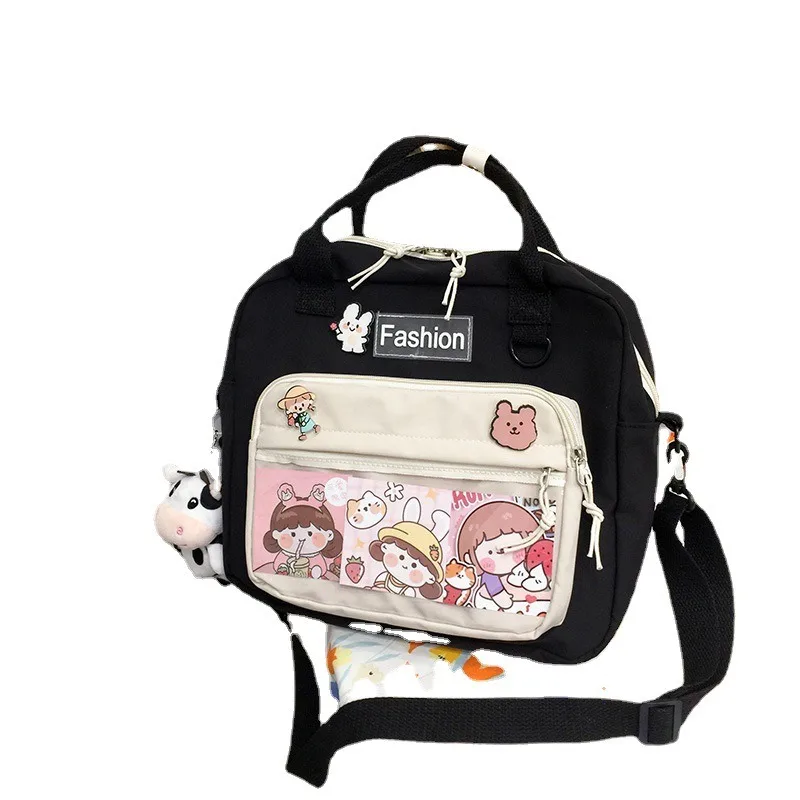 Girls Japanese Fashion Versatile School Bag Handbag Nylon Backpack Mommy Backpack Ladies Backpack Fresh Japanese Style