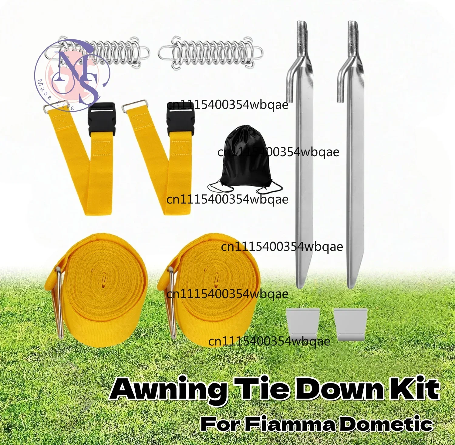 ZOCI-FOR-Caravan Awning Tie Down Kit Wind Stabilizer Anchors Camper RV Motorhome Accessories For Fiamma Dometic