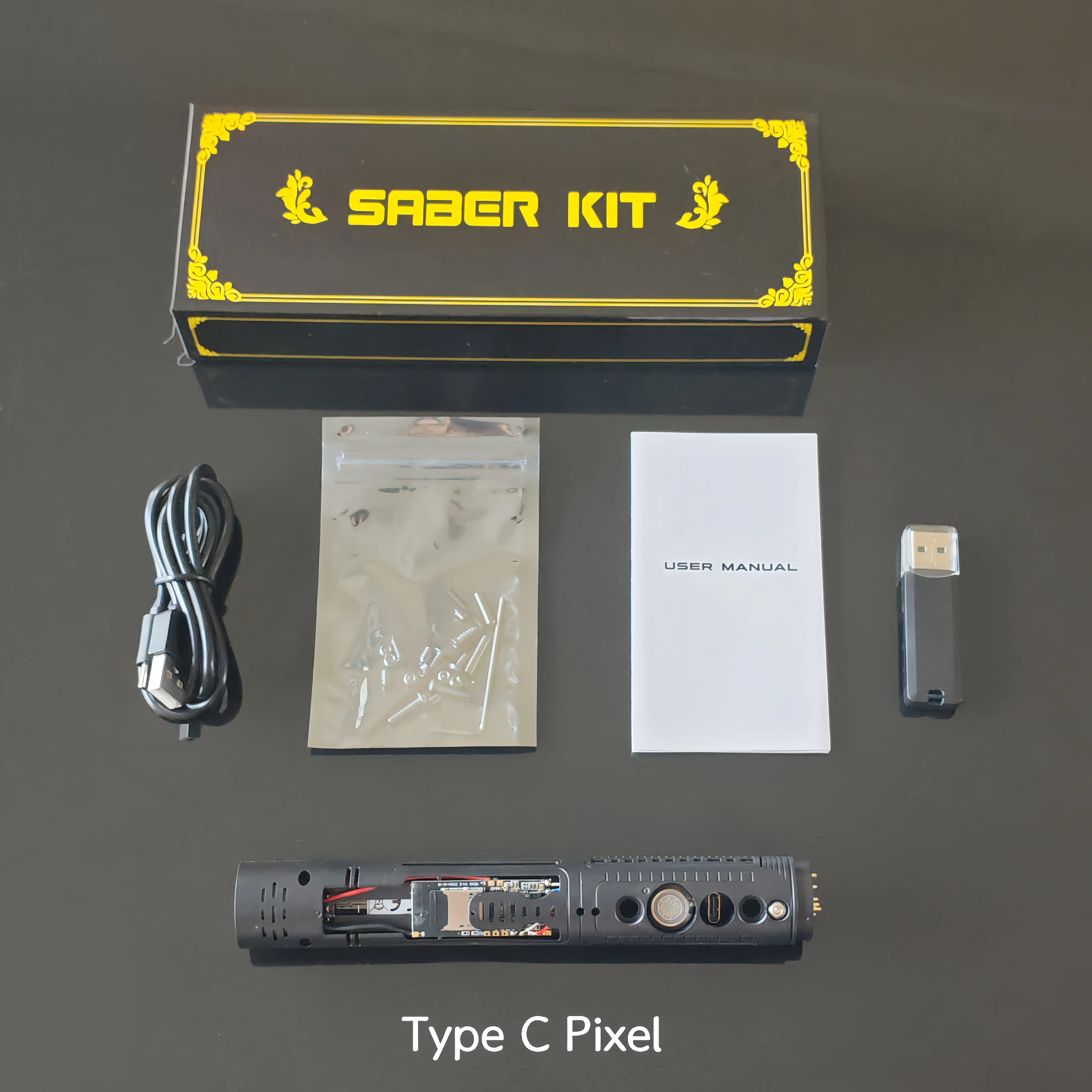 RGB-Soundboard-Kit für Lichtschwerter mit Proffie NeoPixel Core Xenopixel3.0, Smooth Swing und elektronischem Hilt Force Blaster – Detail 9