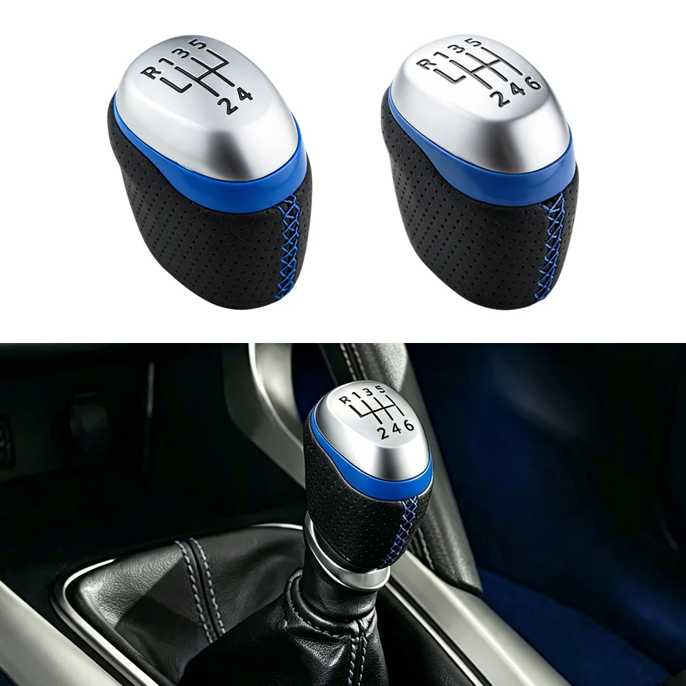 Car Gear Shift Knob for Renault Megane MK4 BFB 2016+ Kadjar 2015-2022 Talisman 2015-2022 5/6 Speed Manual Gear Knob Accessories