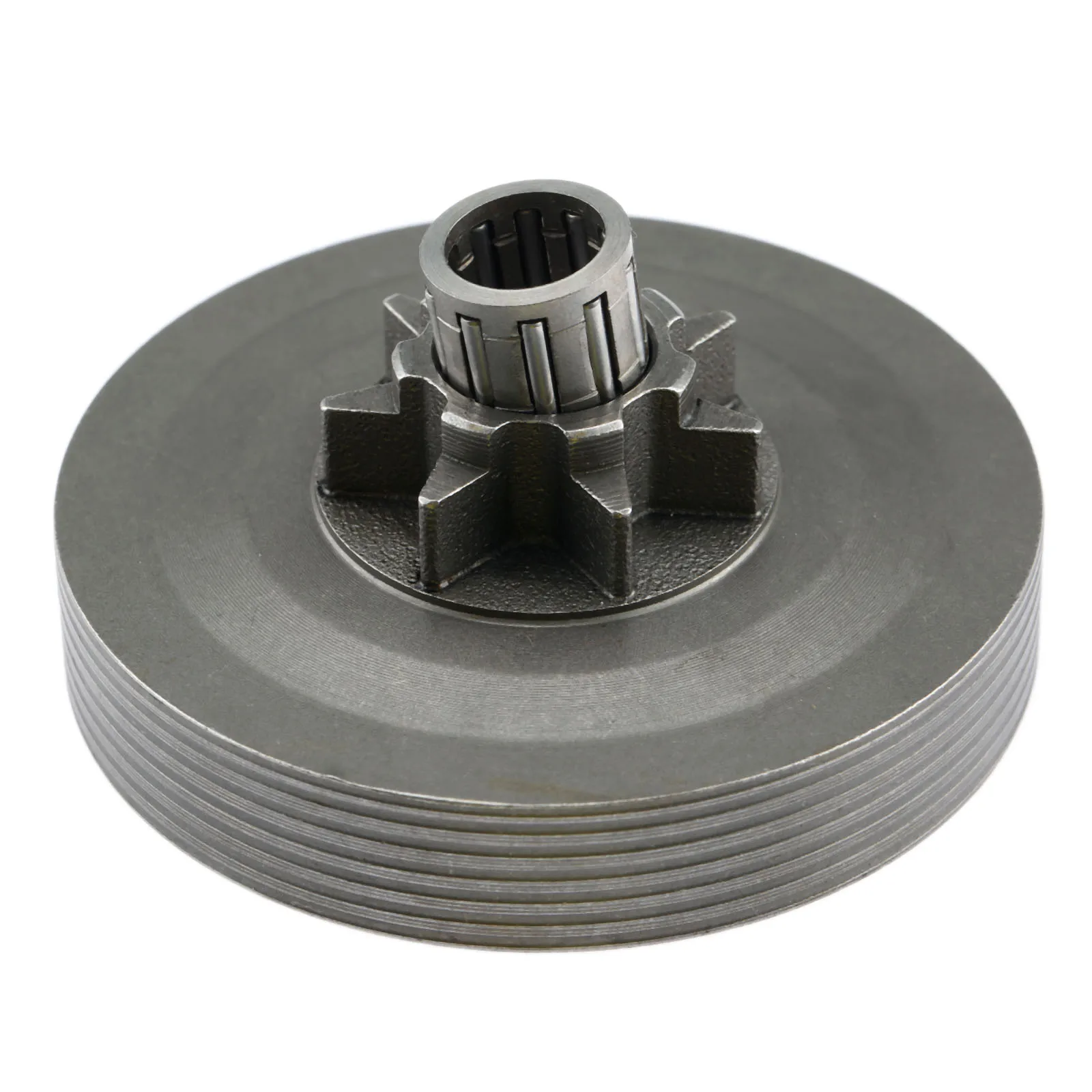 Kit de piñón de tambor de transmisión de embrague de motosierras con juego de cojinete de aguja para piezas de motosierra de 45CC 52CC 58CC, piezas de herramientas eléctricas de jardín, 2 piezas por juego