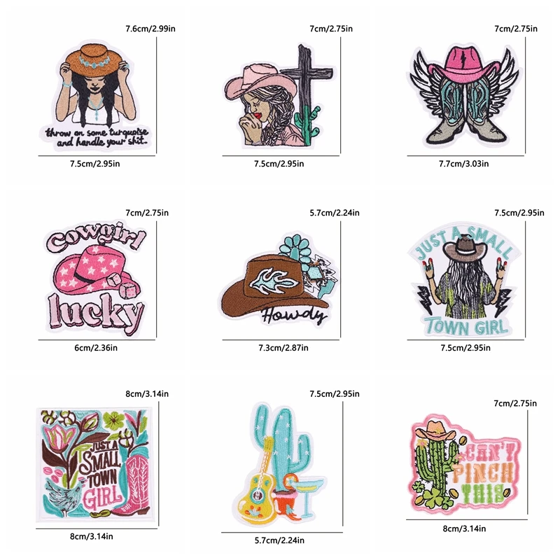 Parche termoadhesivo bordado vaquero – Personaliza tu ropa - imagen 2