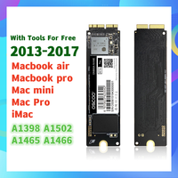 OSCOO A1502 SSD Hard Drive Internal for 2013-2017 Macbook Air A1466 A1465 (2013-2015) MAC Pro Retina A1398 with Tools for Free