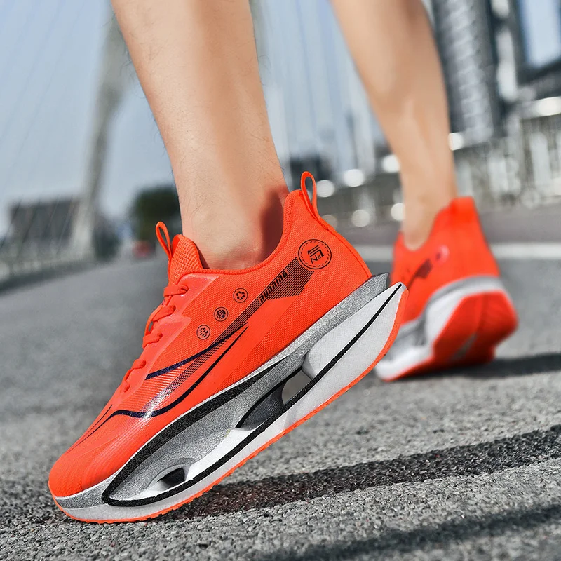 Zapatillas de deporte informales de lujo para hombre, zapatos transpirables para correr, mocasines de moda, tenis para hombre, zapatos cómodos para correr