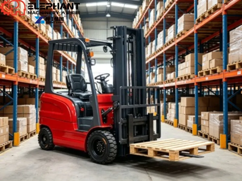 1.5 Ton Heavy‑Duty Electric Forklift 4.5m Lifting Height Lithium Battery Pallet Stacker Small Factory Material Handling