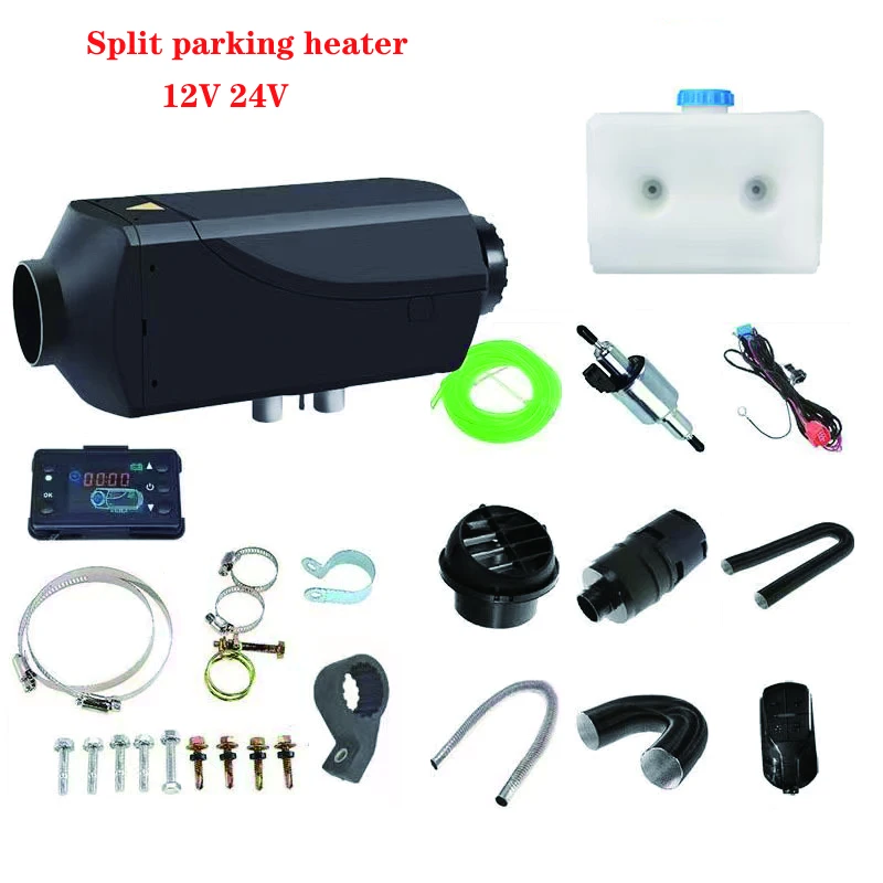 

5000W Universal Car Diesel Heater 12V 24V Diesel Heater With LCD Display & Remote Control For SUV RV Trailer Trucks Boats