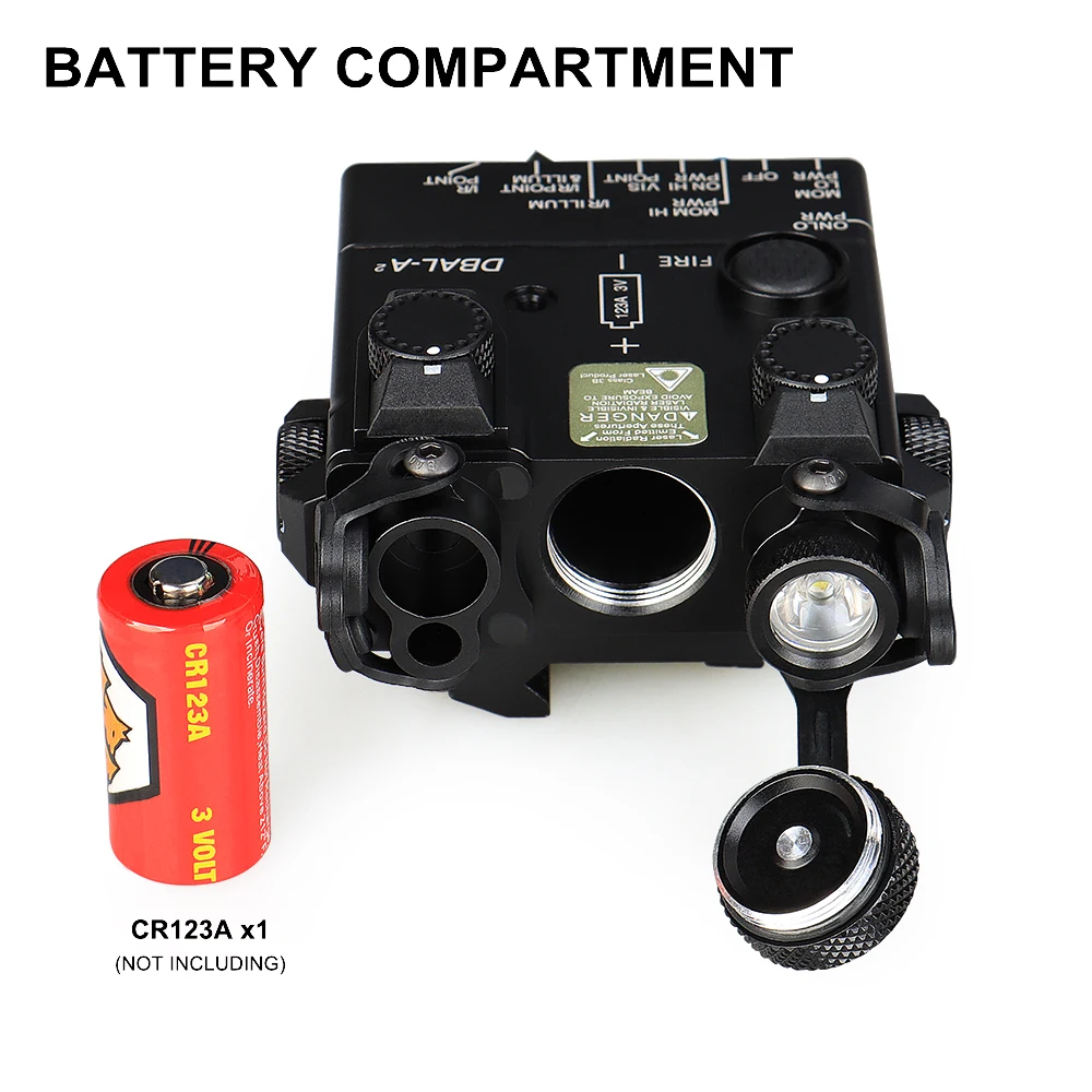 Hunting Flashlight Led Light HK15-0137 Tactical Torch Light DBAL-A2 IR LED Illuminator Flashlight