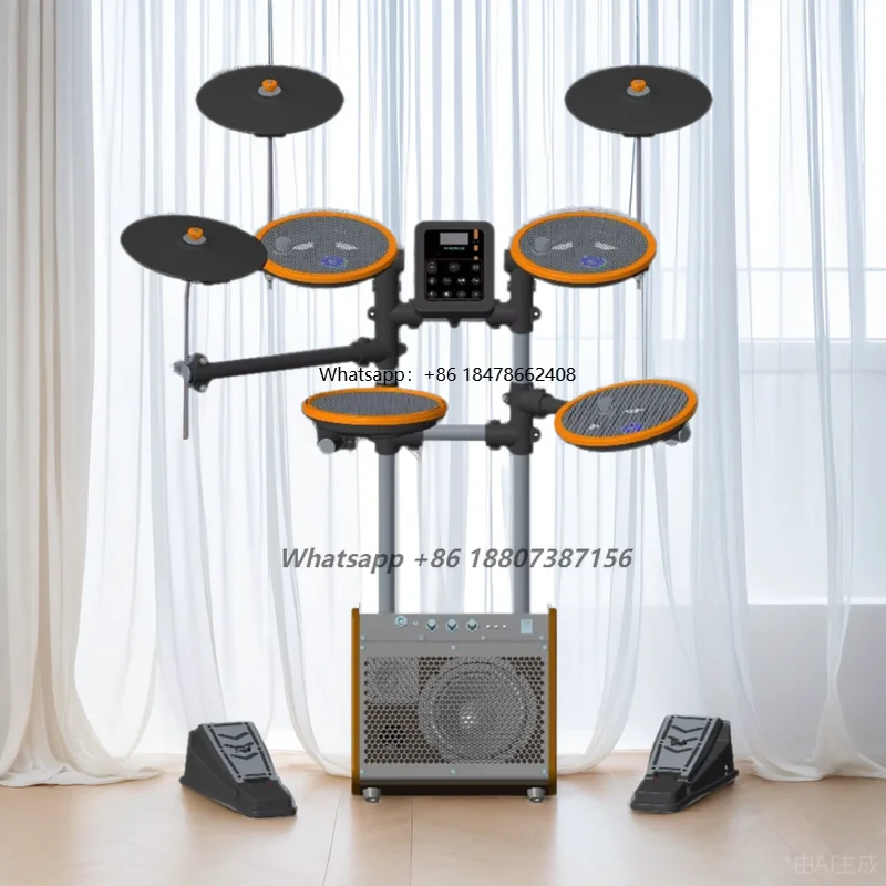 AIERKE DD02 Electronic Drum for Kids Educational Rhythm Training Instrument