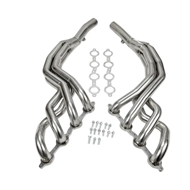 Hot sale Stainless steel long manifold exhaust pipe retrofit for 2010-2015  SS 6.2L V8